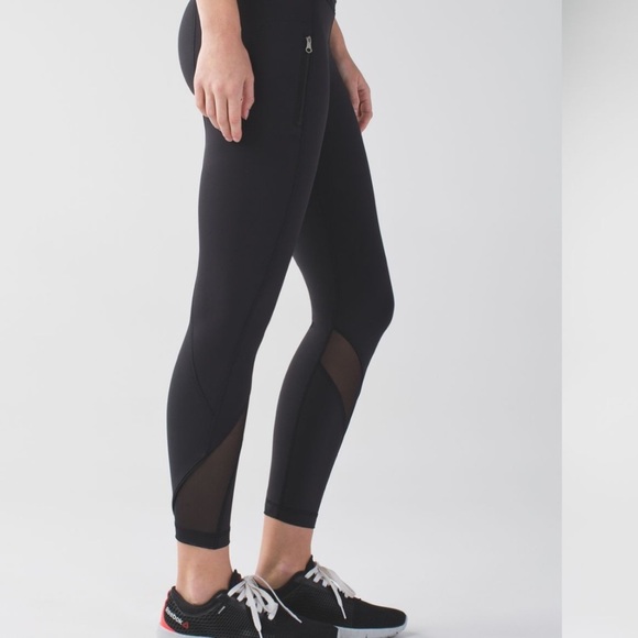 Lululemon Inspired Crop Tight II Mesh - Picture 5 of 11